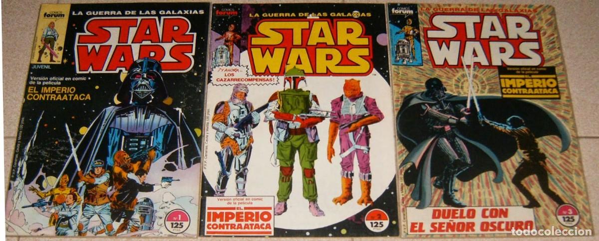 C&oacute;mics: STAR WARS IMPERIO CONTRAATACA Forum. Coleccionable STAR WARS 1. GUERRA DE LAS GALAXIAS Bruguera