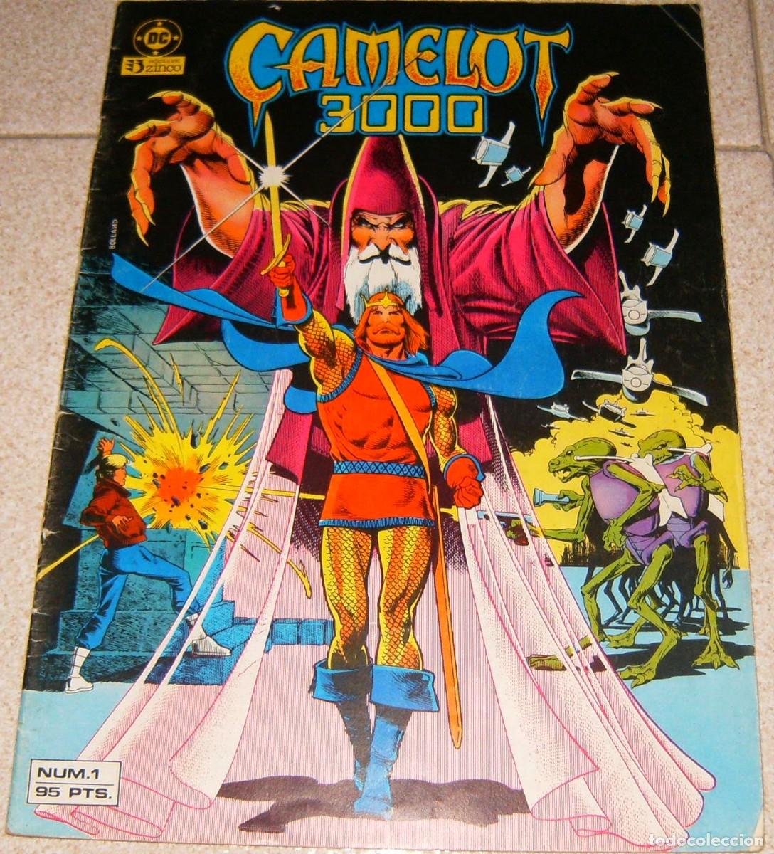 C&oacute;mics: CAMELOT 3000, MICRONAUTAS, JUDGE DREDD MC QC 1, 19, ALIEN DOSSIERS 1, 4, ROBOCOP 1,2, EXPEDIENTE X