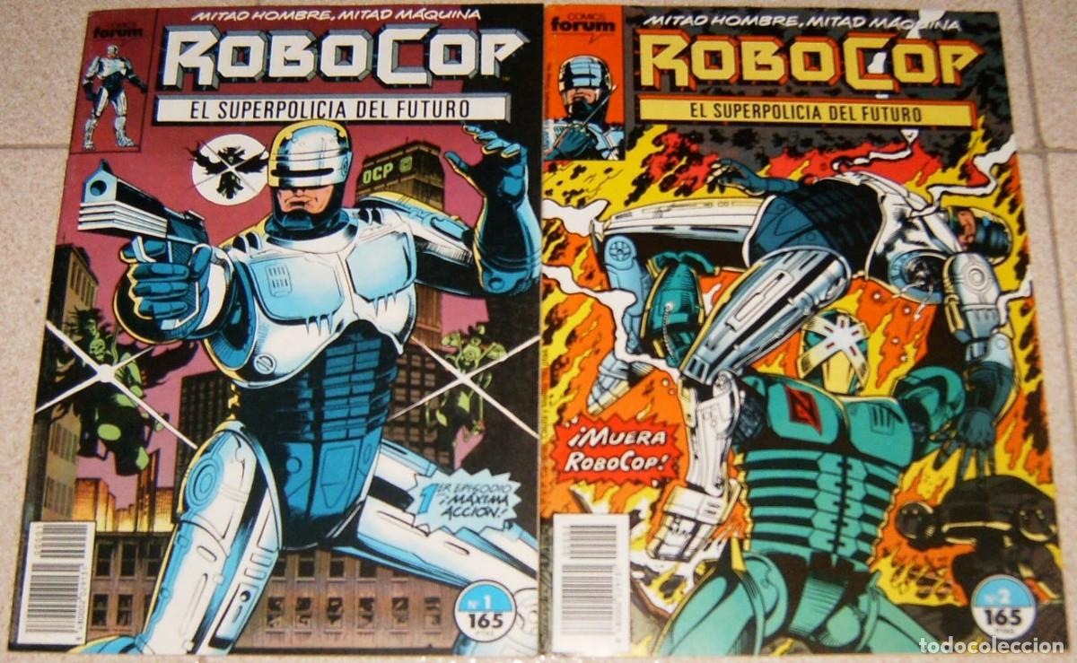 Comics : ROBOCOP . N&ordm; 1 y 2 . LOTE DE 2 N&Uacute;MEROS . FORUM