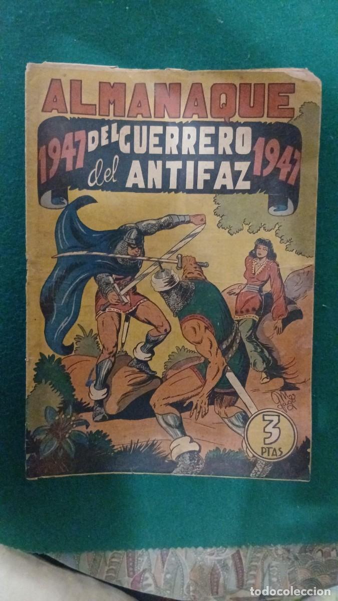 C&oacute;mics: Almanaque el guerrero del antifaz 1947 Bolsa JJ