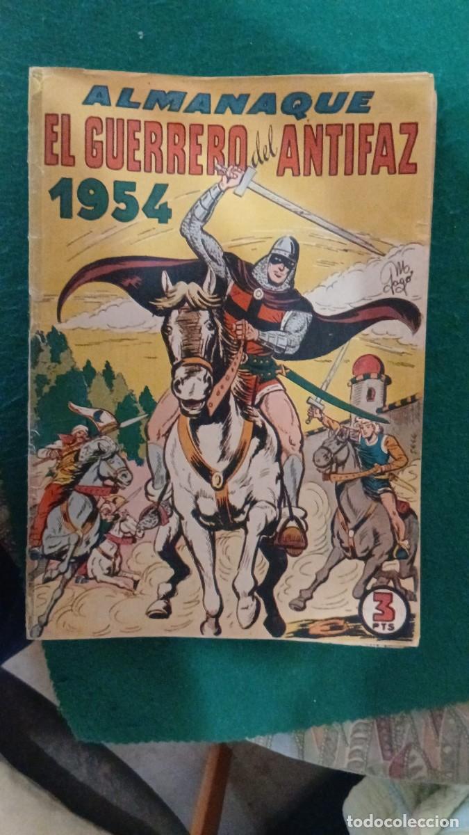 C&oacute;mics: Lote de 10 Almanaques el guerrero del antifaz Bolsa JJ