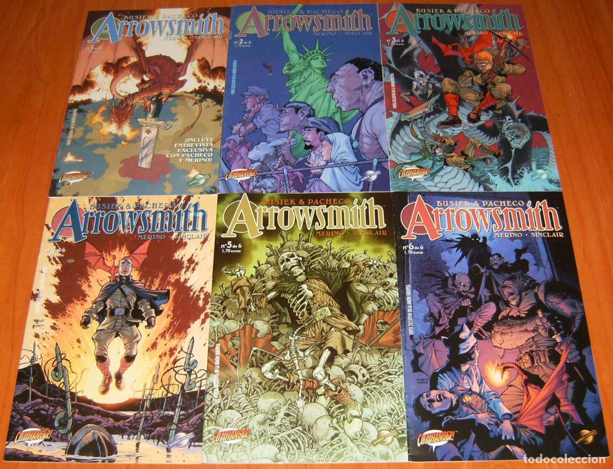 C&oacute;mics: ARROWSMITH (De Busiek y Pacheco) Planeta 01 a 06 COMPLETA
