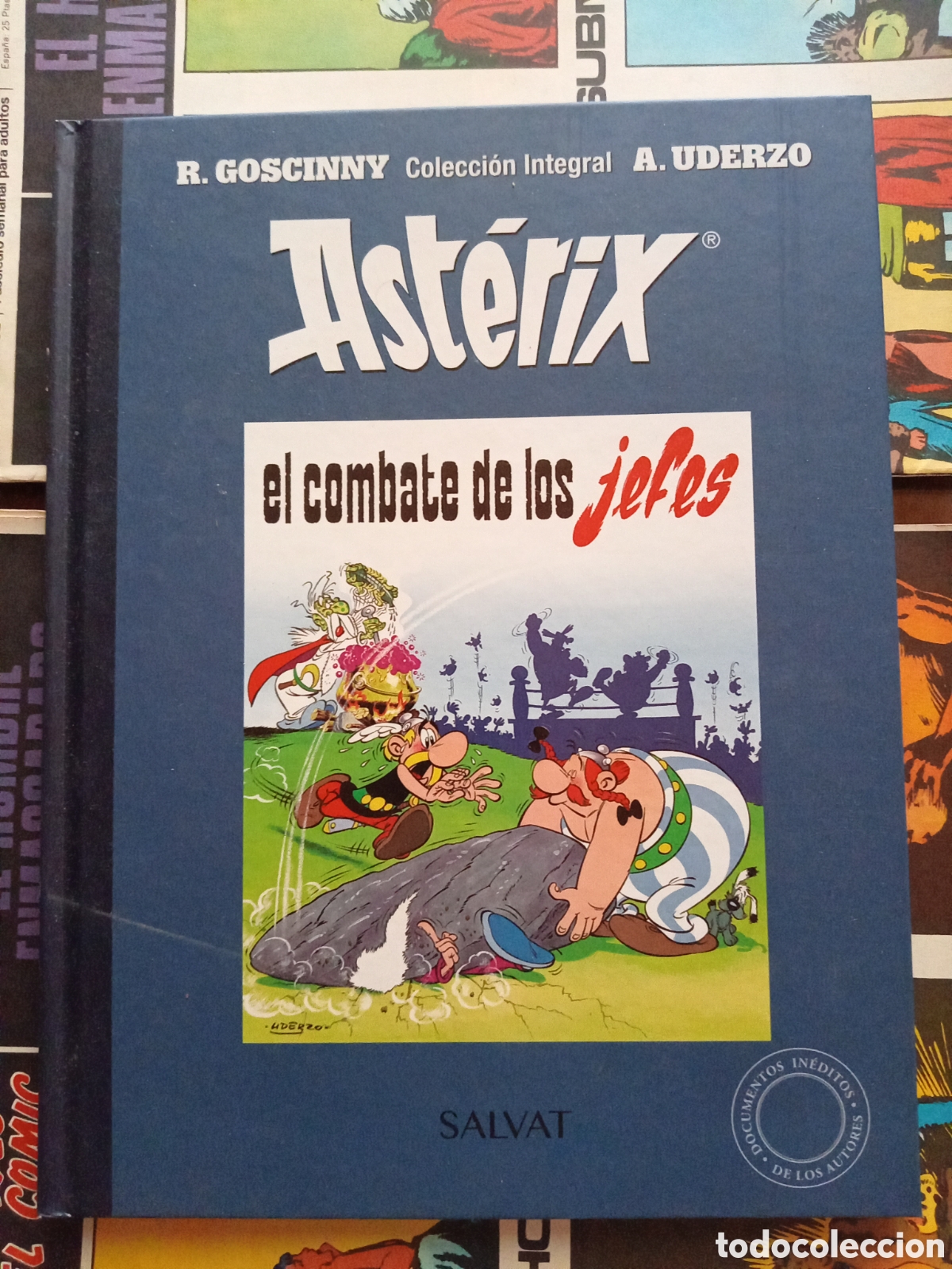 C&oacute;mics: Asterix 1 El combate de los jefes de Salvat cj92