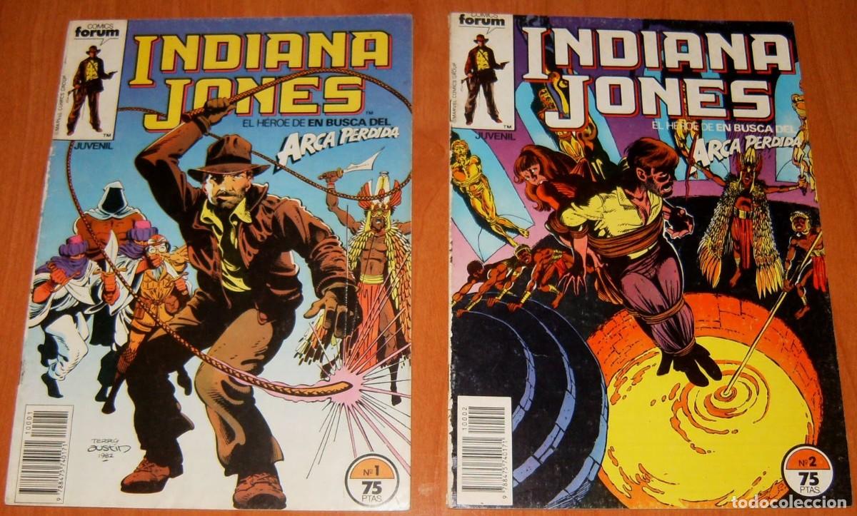 C&oacute;mics: INDIANA JONES Vol.1 Forum 1 2 3 5 6 7 7 11 12 13 14 15 16 17 18 19 21 22 23 24 25 26 LOTE