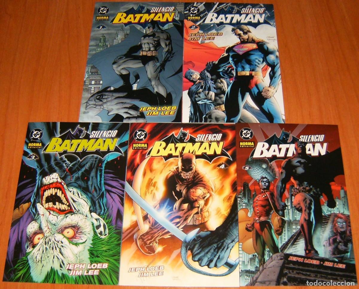 C&oacute;mics: BATMAN: SILENCIO 01 a 05 COMPLETA Norma editorial
