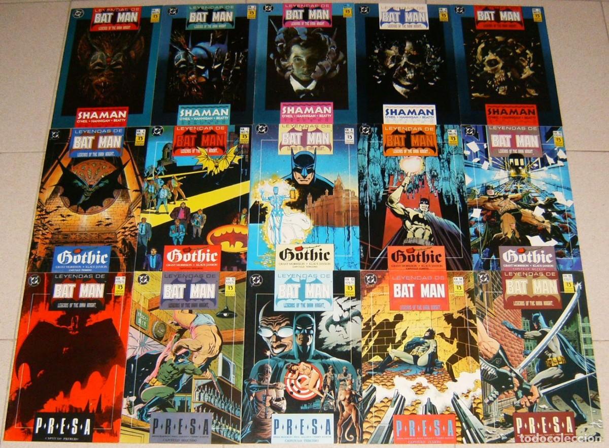 C&oacute;mics: BATMAN, LEYENDAS DE BATMAN Ed. Zinco 1 a 44 COMPLETA - Foto 1