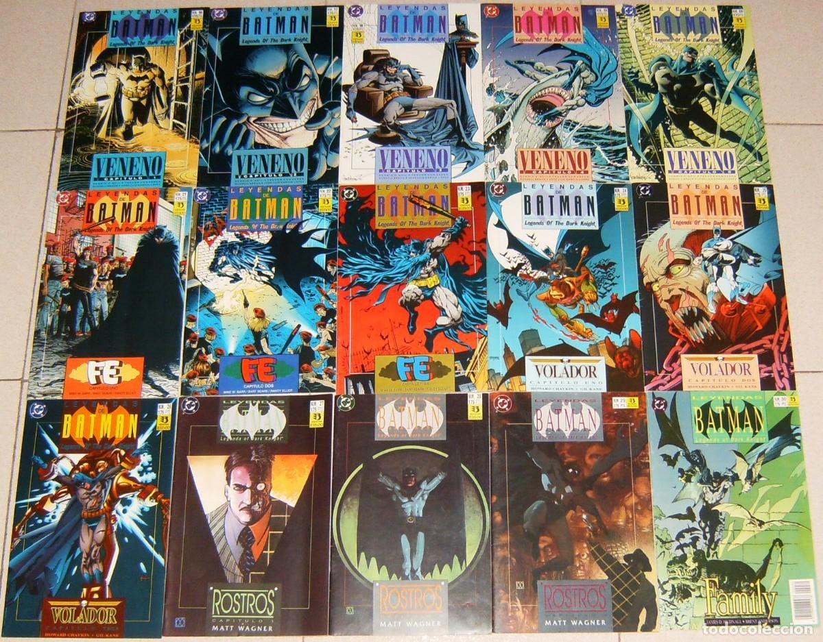 C&oacute;mics: BATMAN, LEYENDAS DE BATMAN Ed. Zinco 1 a 44 COMPLETA - Foto 2