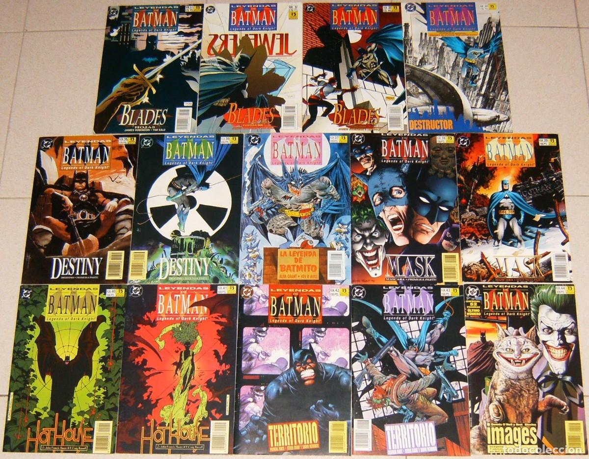 C&oacute;mics: BATMAN, LEYENDAS DE BATMAN Ed. Zinco 1 a 44 COMPLETA - Foto 3