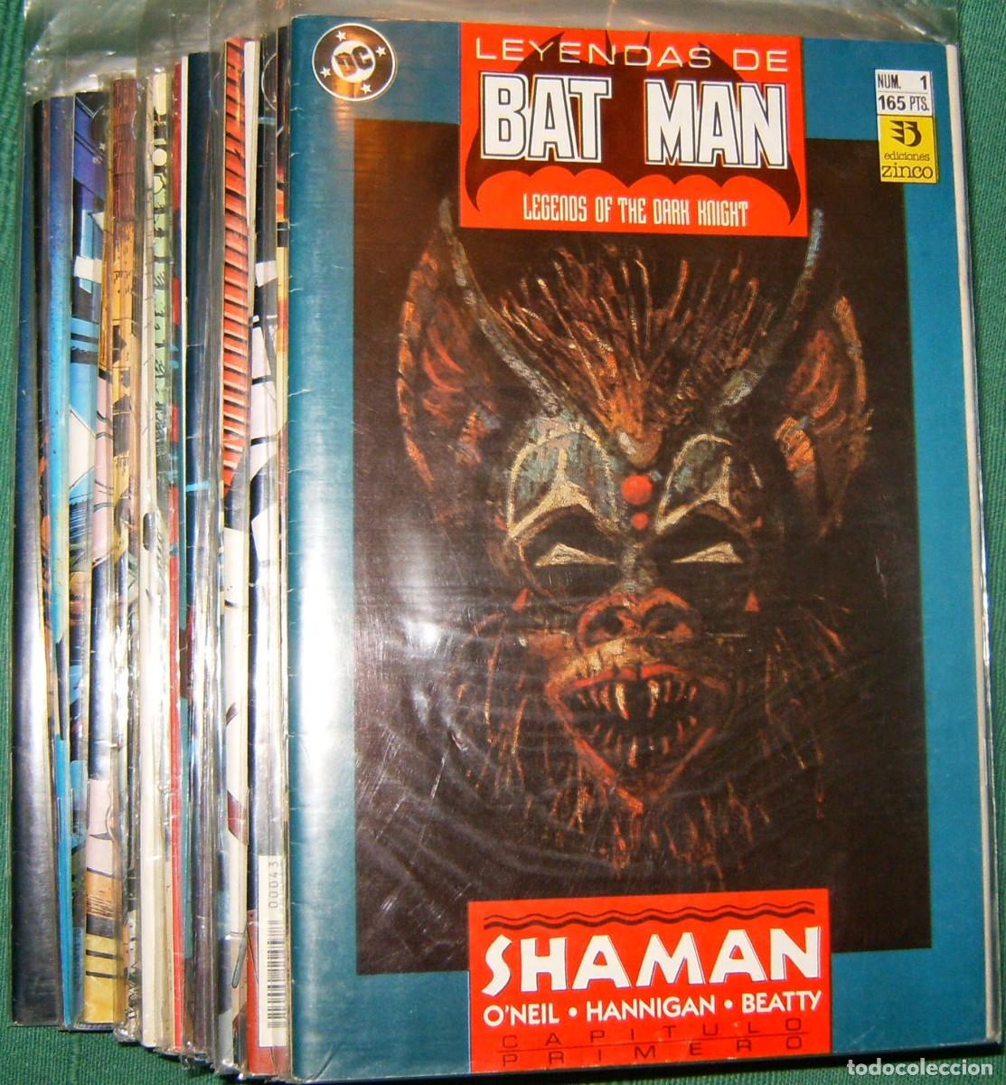 C&oacute;mics: BATMAN, LEYENDAS DE BATMAN Ed. Zinco 1 a 44 COMPLETA - Foto 4