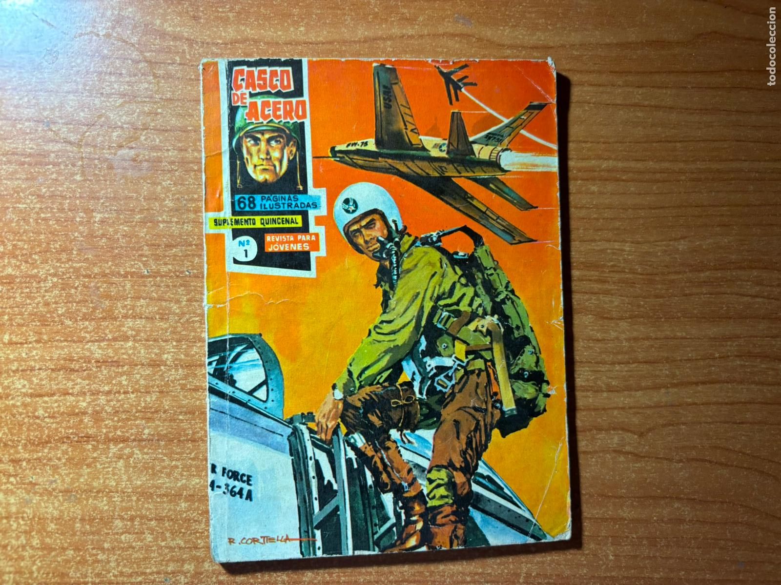 C&oacute;mics: CASCO DE ACERO N&ordm; 1 EDICIONES MANHATTAN 1963