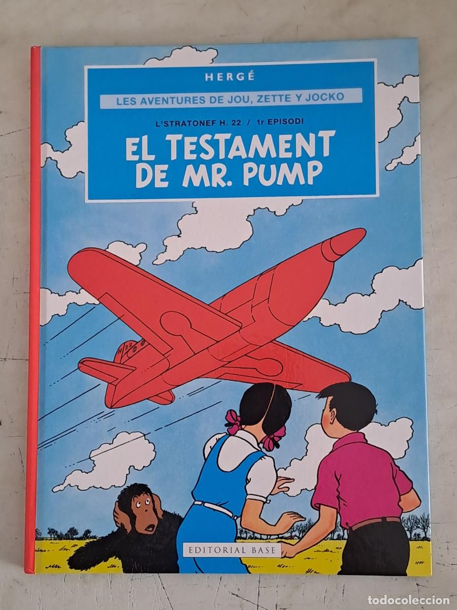 Comics: Les aventures de Jou, Zette y Jocko 1, el testament de Mr. Pump, Base en perfecto estado