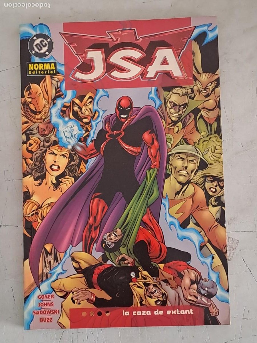 C&oacute;mics: JSA, la caza de Extant, Norma en perfecto estado