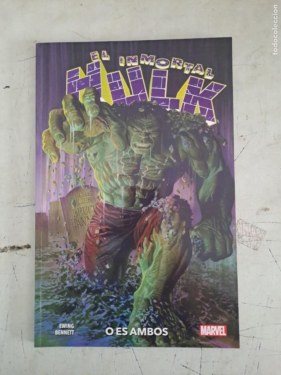 C&oacute;mics: El inmortal Hulk 1, o es ambos, Panini en perfecto estado