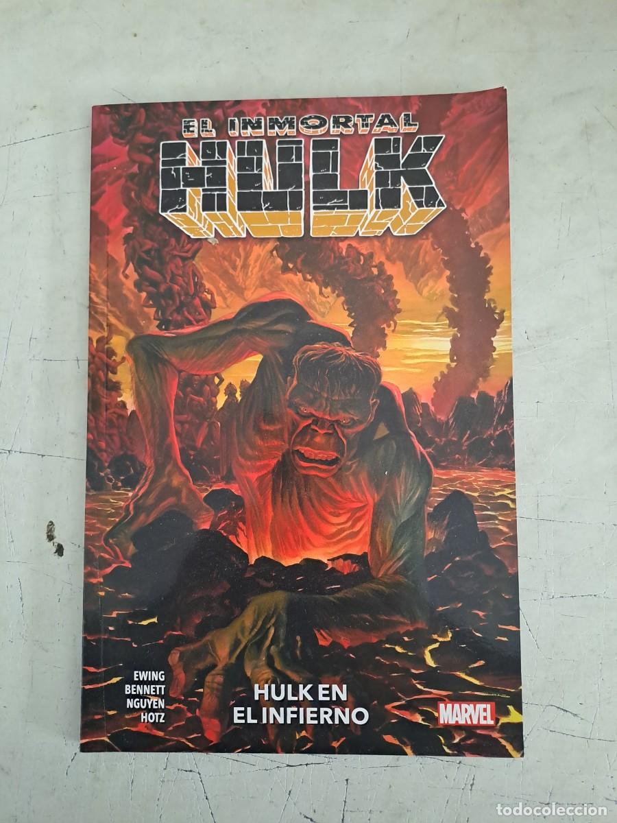 C&oacute;mics: El inmortal Hulk 3, Hulk en el infierno, Panini en muy buen estado