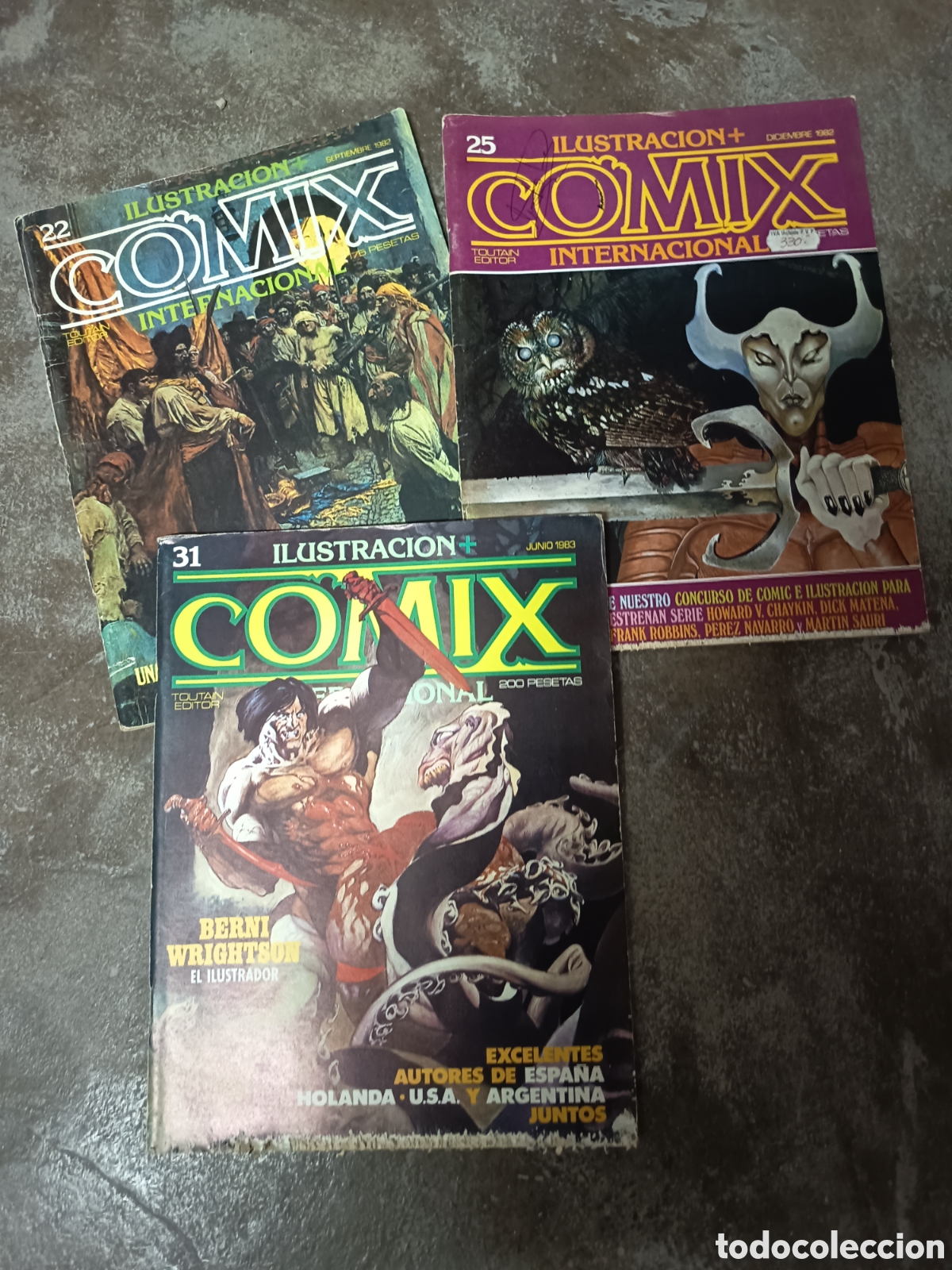 Fumetti: Lote de 3 comics de COMIX,muy buen estado