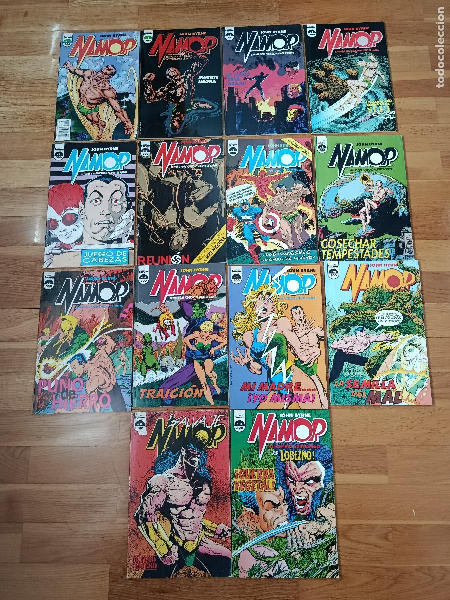 C&oacute;mics: NAMOR BYRNE COMPLETA 14 TOMOS - Foto 1
