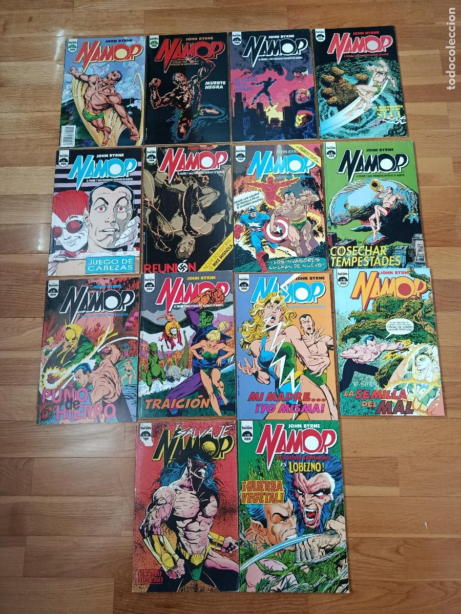 C&oacute;mics: NAMOR BYRNE COMPLETA 14 TOMOS - Foto 2