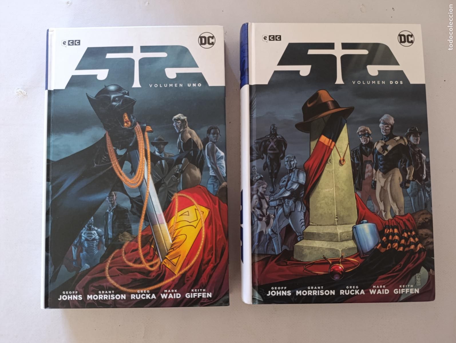 C&oacute;mics: 52 COMPLETA - 2 TOMOS - VOLUMEN UNO Y DOS (1 Y 2) - DC - ECC - TAPA DURA (297w)