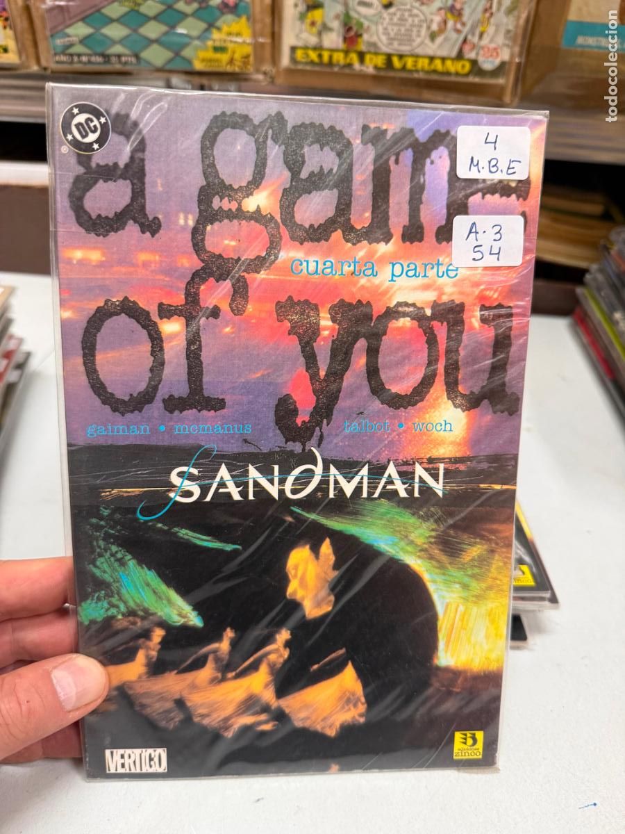 C&oacute;mics: SANDMAN EDITORIAL ZINCO NUMERO 4