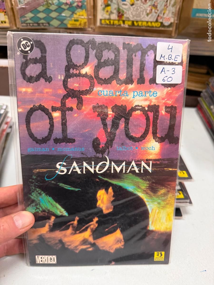 C&oacute;mics: SANDMAN EDITORIAL ZINCO NUMERO 4