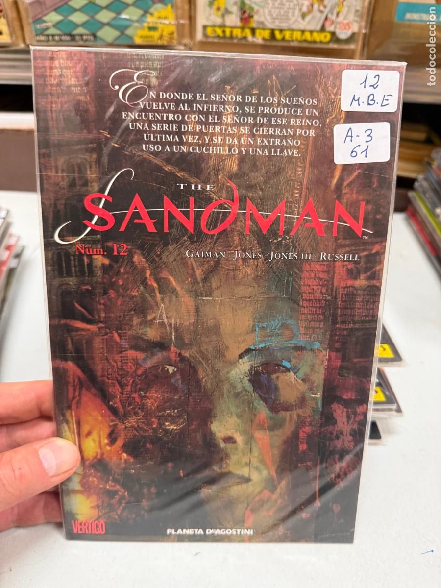 C&oacute;mics: SANDMAN EDITORIAL PLANETA NUMERO 12
