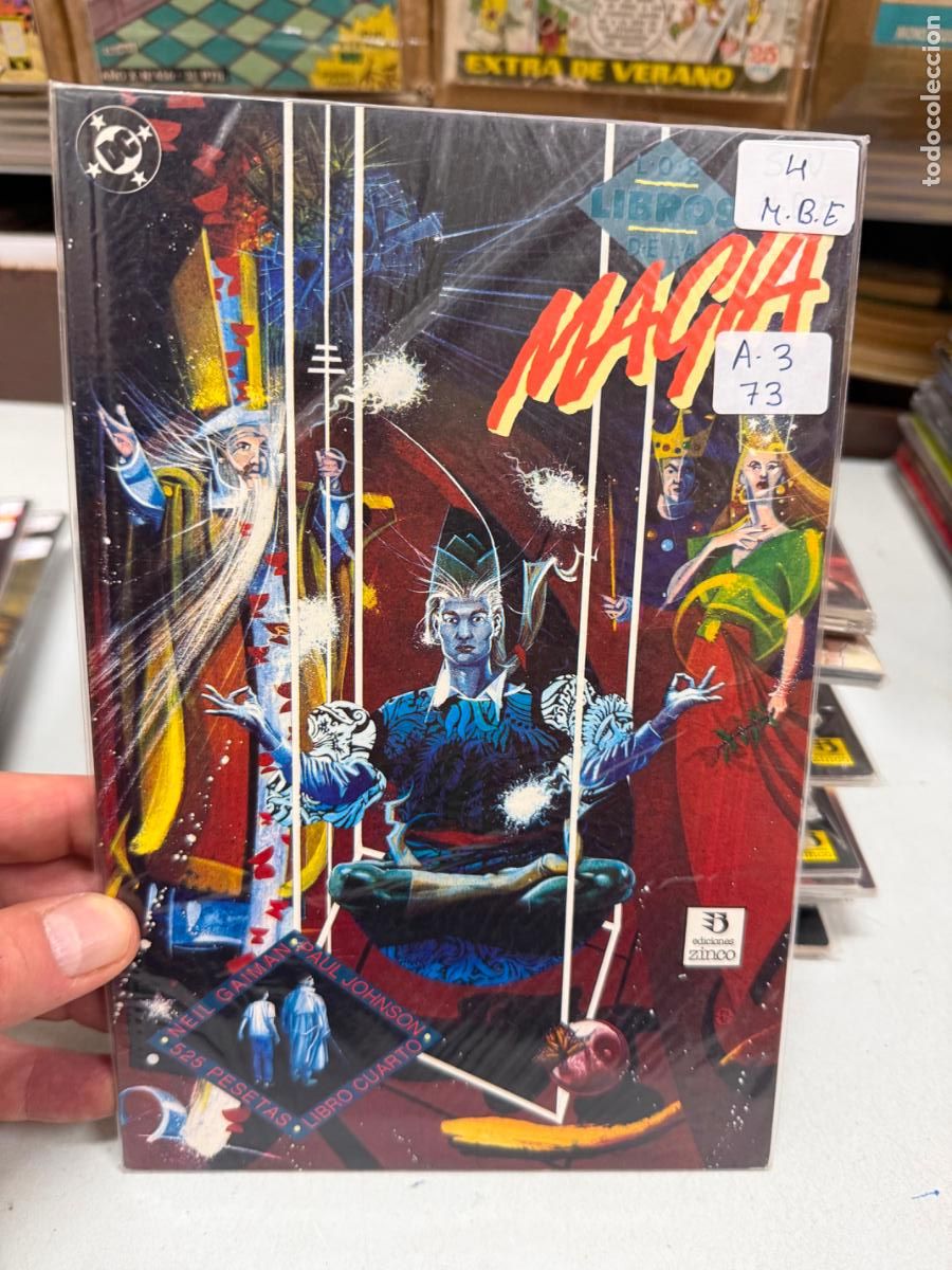 C&oacute;mics: LOS LIBROS DE MAGIA EDITORIAL ZINCO NUMERO 4