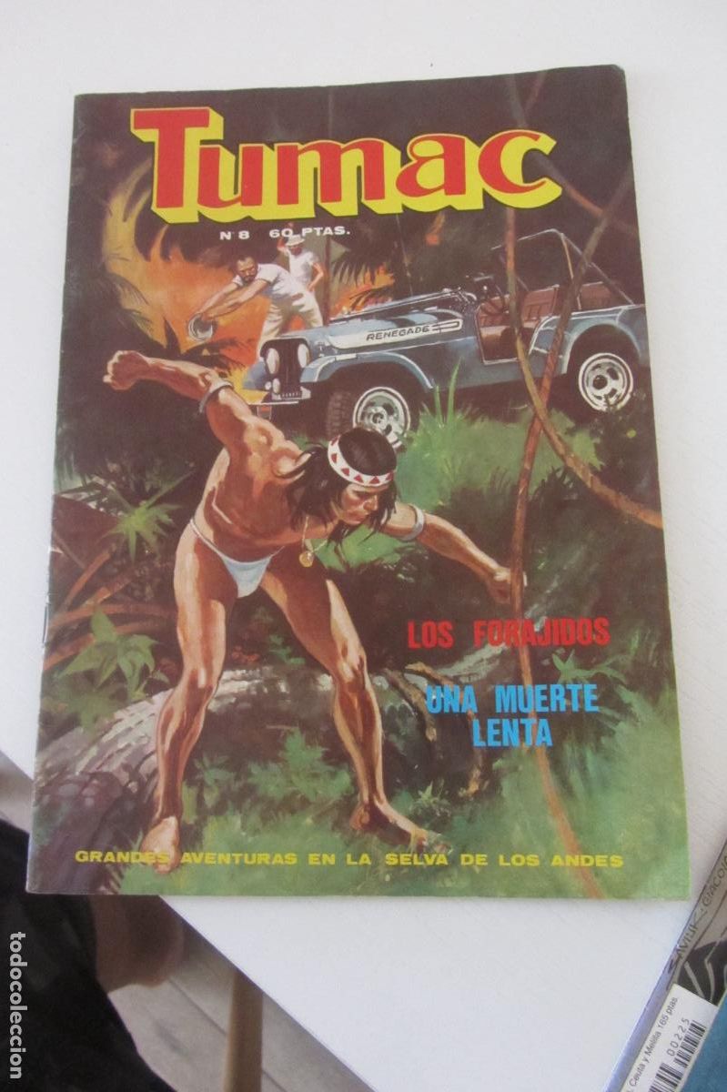 Comics: TUMAC N&ordm; 8- EDICIONES DALMAU SOCIAS 1979 BUEN ESTADO ARX173