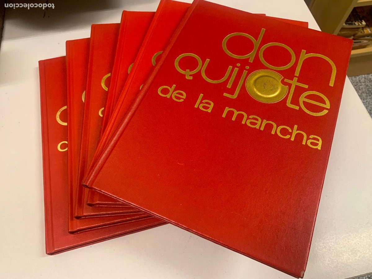 C&oacute;mics: DON QUIJOTE DE LA MANCHA / COMPLETO 6 TOMOS / EDICI&Oacute;N EN C&Oacute;MIC - ED. NARANCO 1972