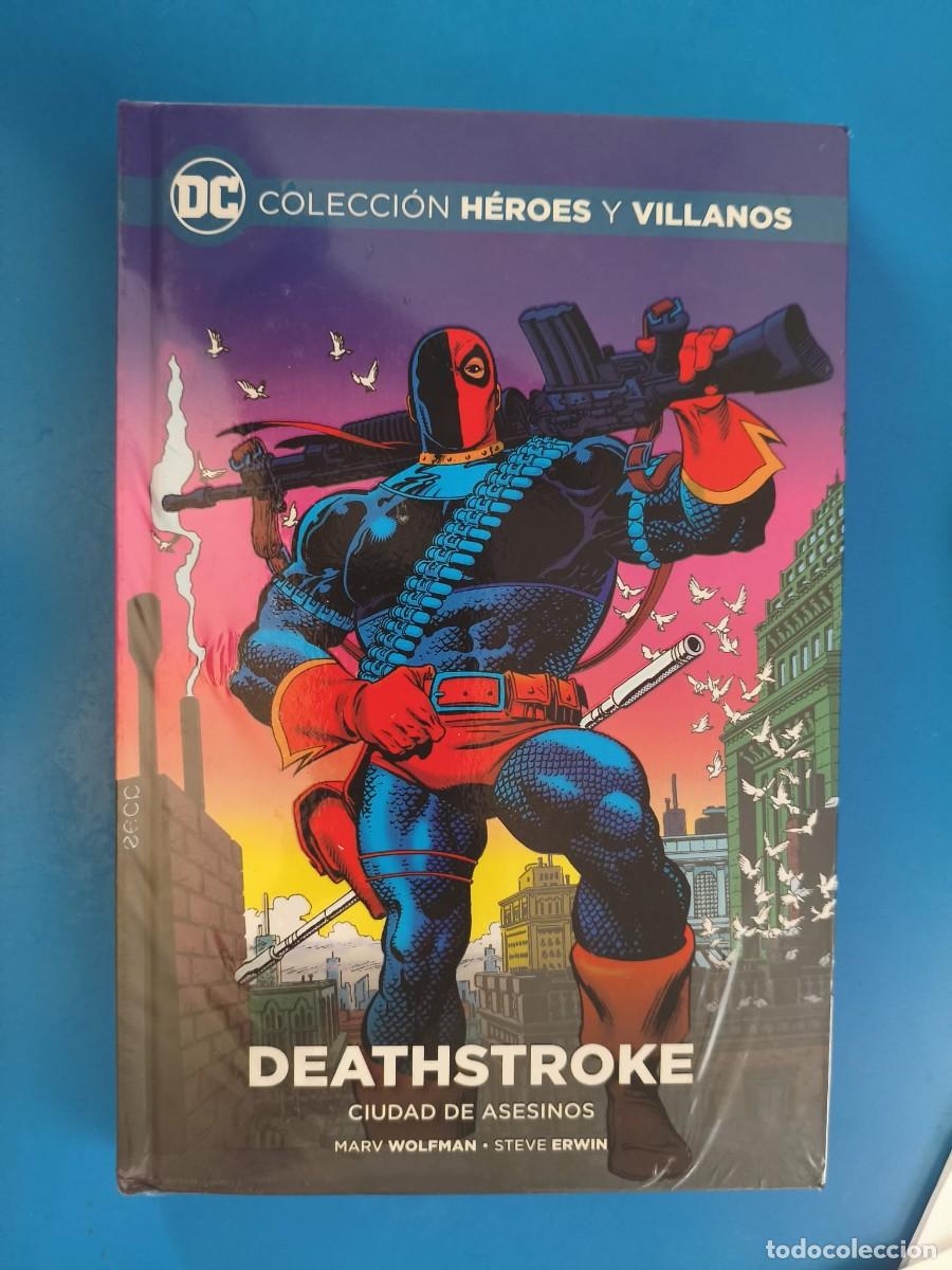 C&oacute;mics: H&eacute;roes y villanos 54 Deathstroke Ciudad de Asesinos - ecc Salvat Wolfman