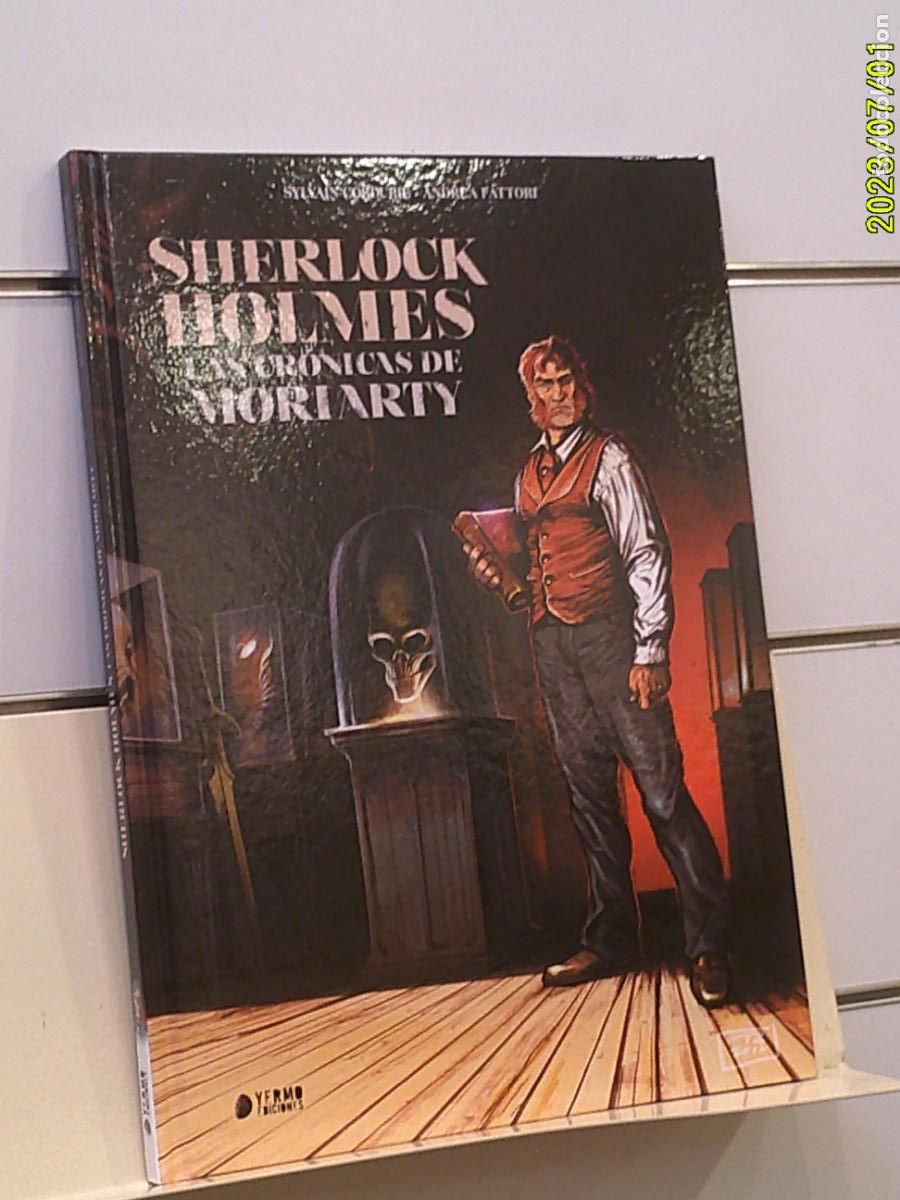 C&oacute;mics: SHERLOCK HOLMES LAS CRONICAS DE MORIARTY TOMO TAPA DURA - YERMO OFERTA