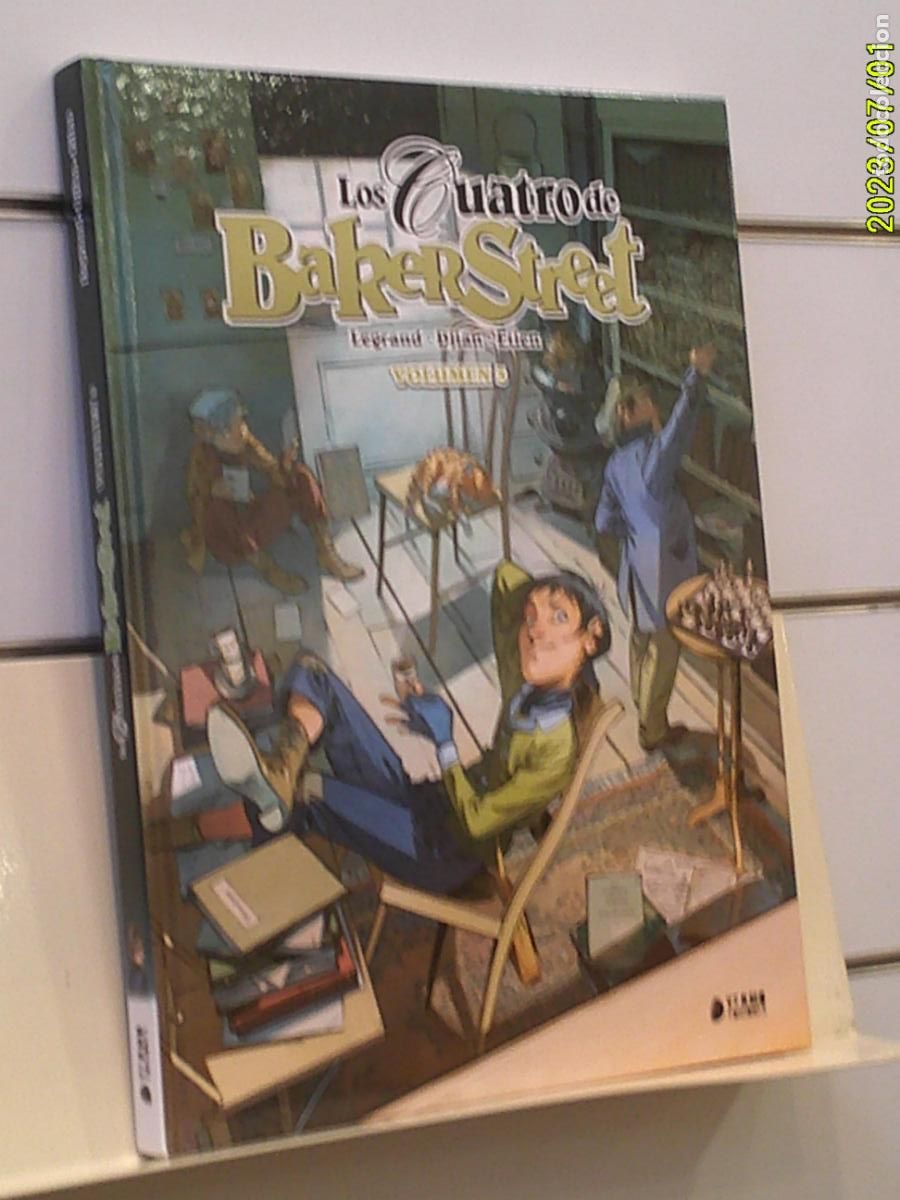 C&oacute;mics: LOS CUATRO DE BAKER STREET VOLUMEN 3 TOMO TAPA DURA - YERMO OFERTA
