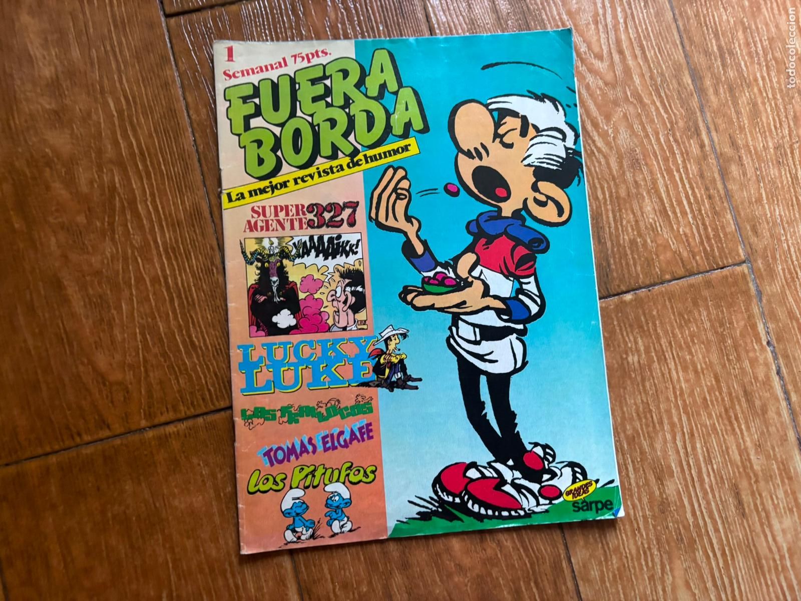 C&oacute;mics: FUERA BORDA N&ordm; 1 LA MEJOR REVISTA DE HUMOR - SARPE 1984