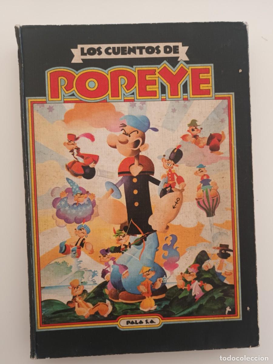C&oacute;mics: Los cuentos de Popeye. Libro tapa dura ilustrado. Segunda mano/mercadillo
