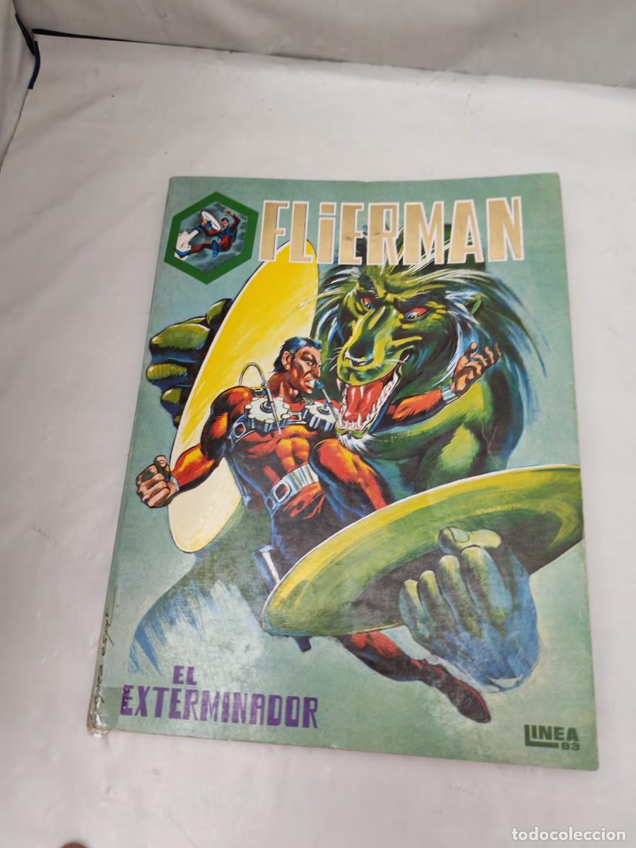 C&oacute;mics: L&Iacute;NEA 83, &Aacute;lbum con 5 Historias: 4 de FLIERMAN + 1 de ZARPA DE ACERO