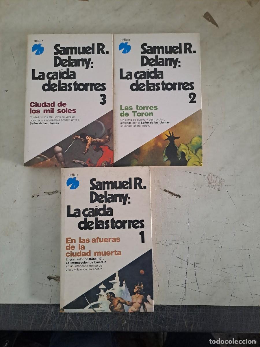 C&oacute;mics: La ca&iacute;da de las torres completa 3 n&uacute;meros, Adiax en muy buen estado Bolsa DA