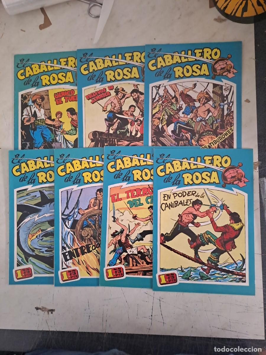 C&oacute;mics: El caballero de la rosa completa 7 n&uacute;meros, ediciones B.O. en muy buen estado Bolsa DA