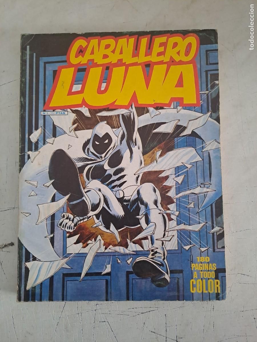 C&oacute;mics: Caballero Luna retapado del 1 al 5, Surco en buen estado Bolsa DA