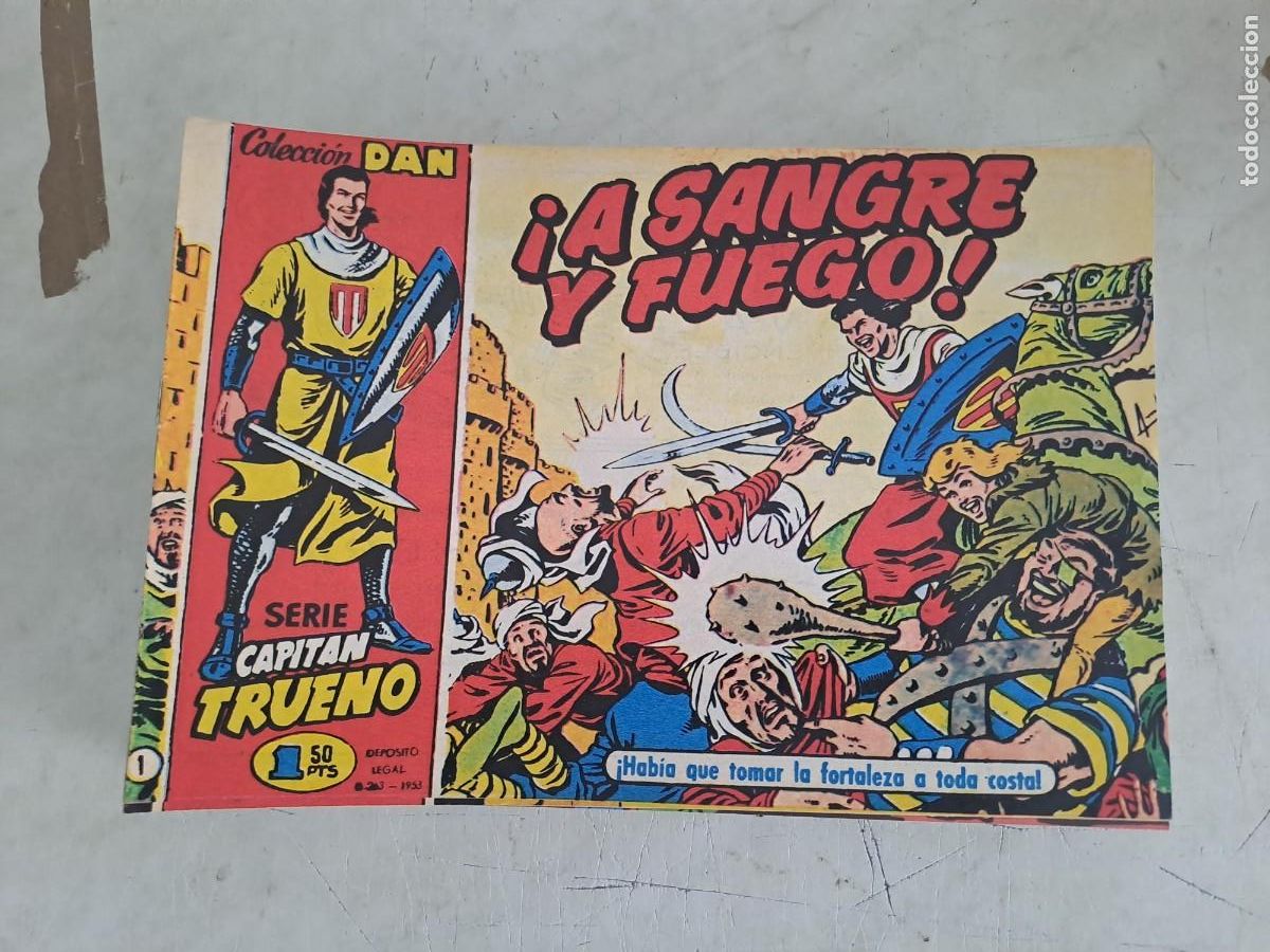 C&oacute;mics: Capit&aacute;n Trueno del 1 al 32, falta el 4, Bruguera en muy buen estado Bolsa DA
