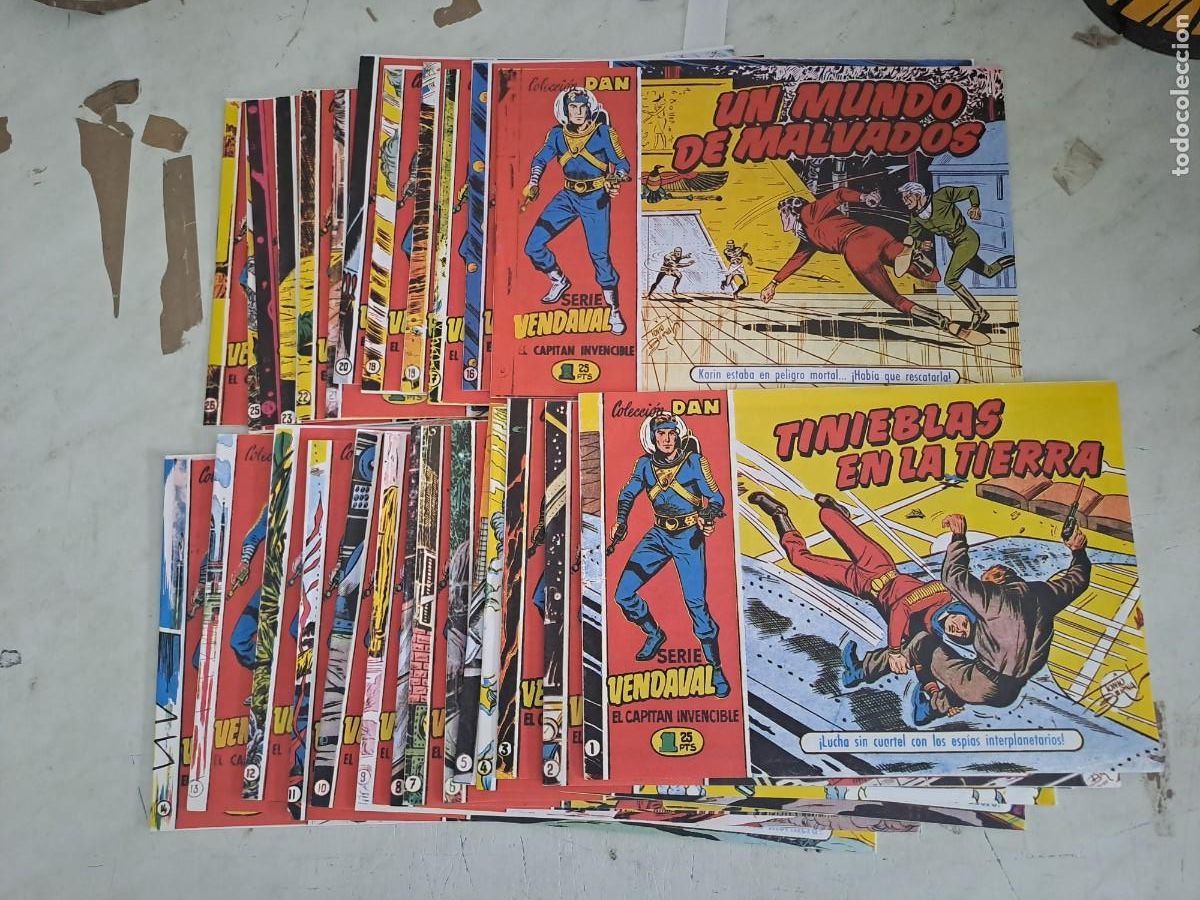 C&oacute;mics: Vendaval completa 26 n&uacute;meros, Bruguera en muy buen estado Bolsa DA