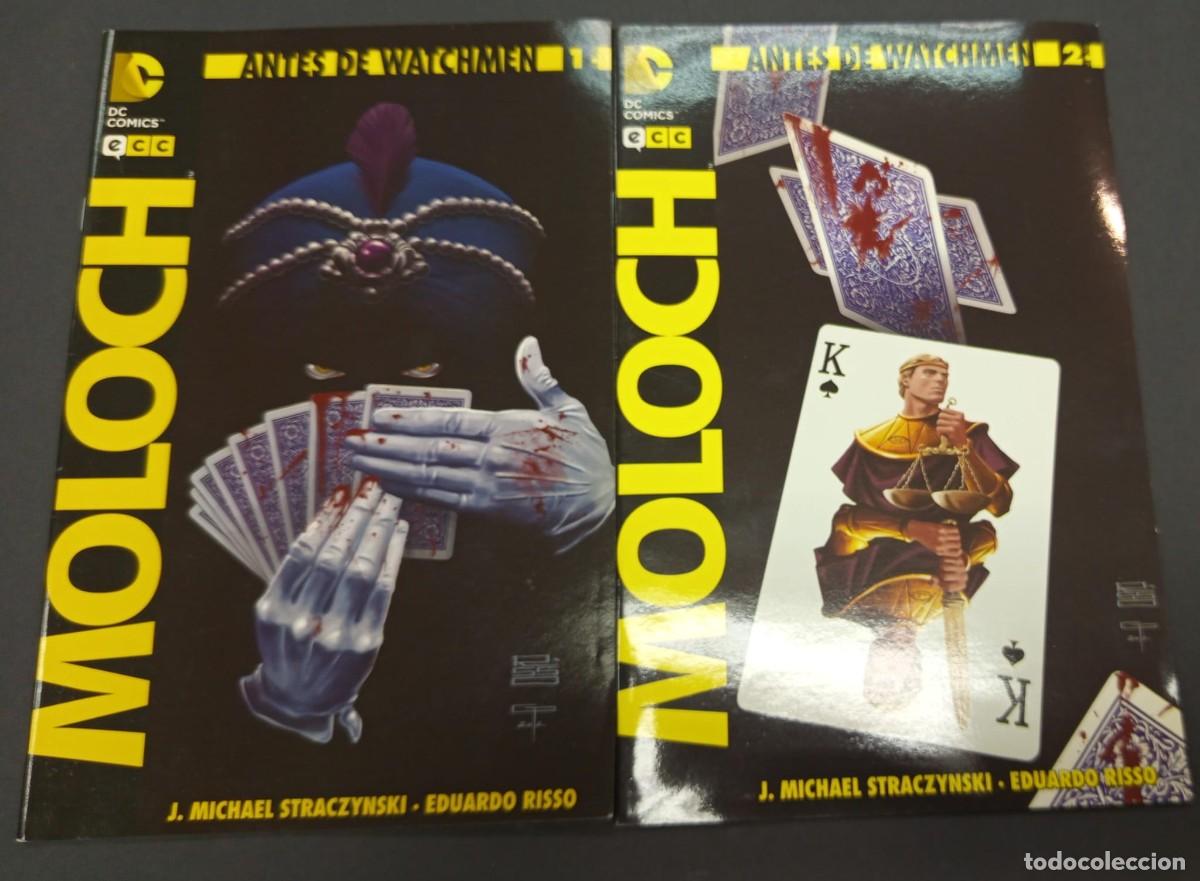 C&oacute;mics: ANTES DE WATCHMEN MOLOCH ECC 1-2