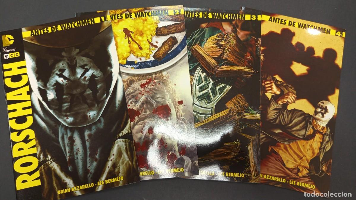 C&oacute;mics: ANTES DE WATCHMEN RORSCHACH ECC 1-2-3-4