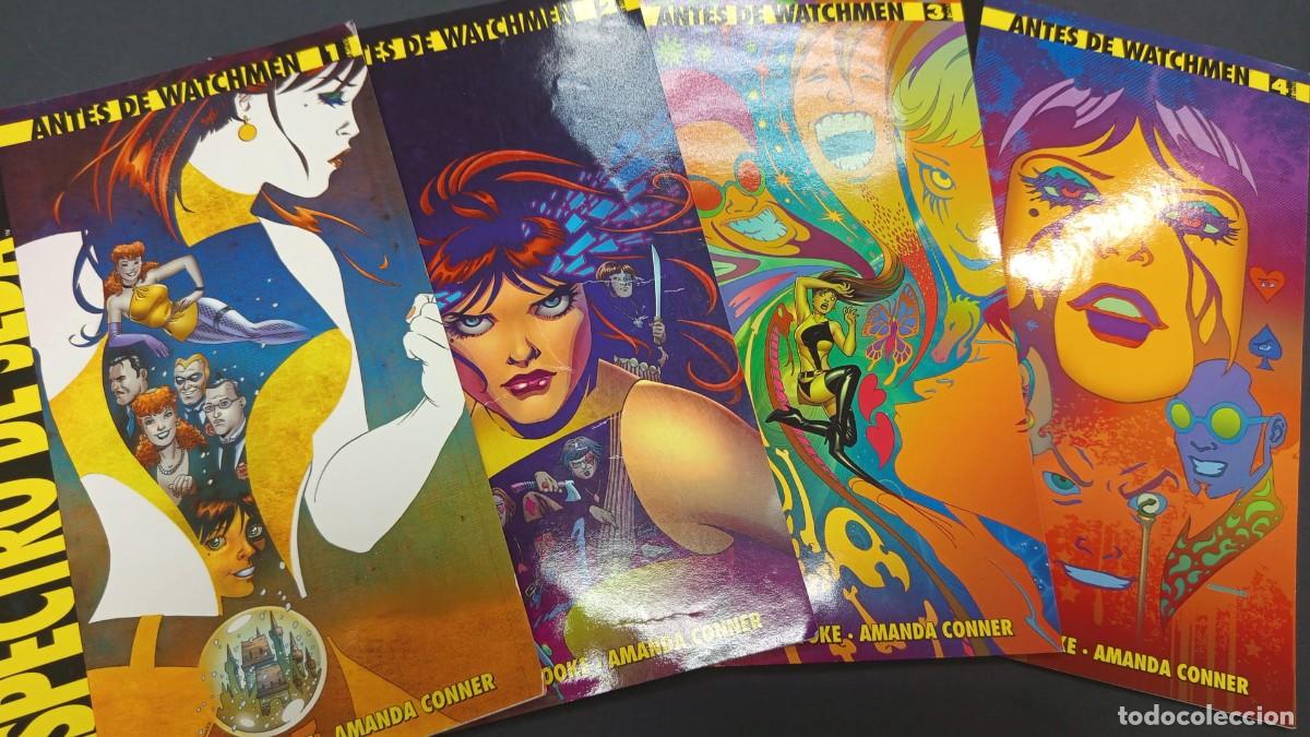 C&oacute;mics: ANTES DE WATCHMEN ESPECTRO DE SEDA ECC 1-2-3-4