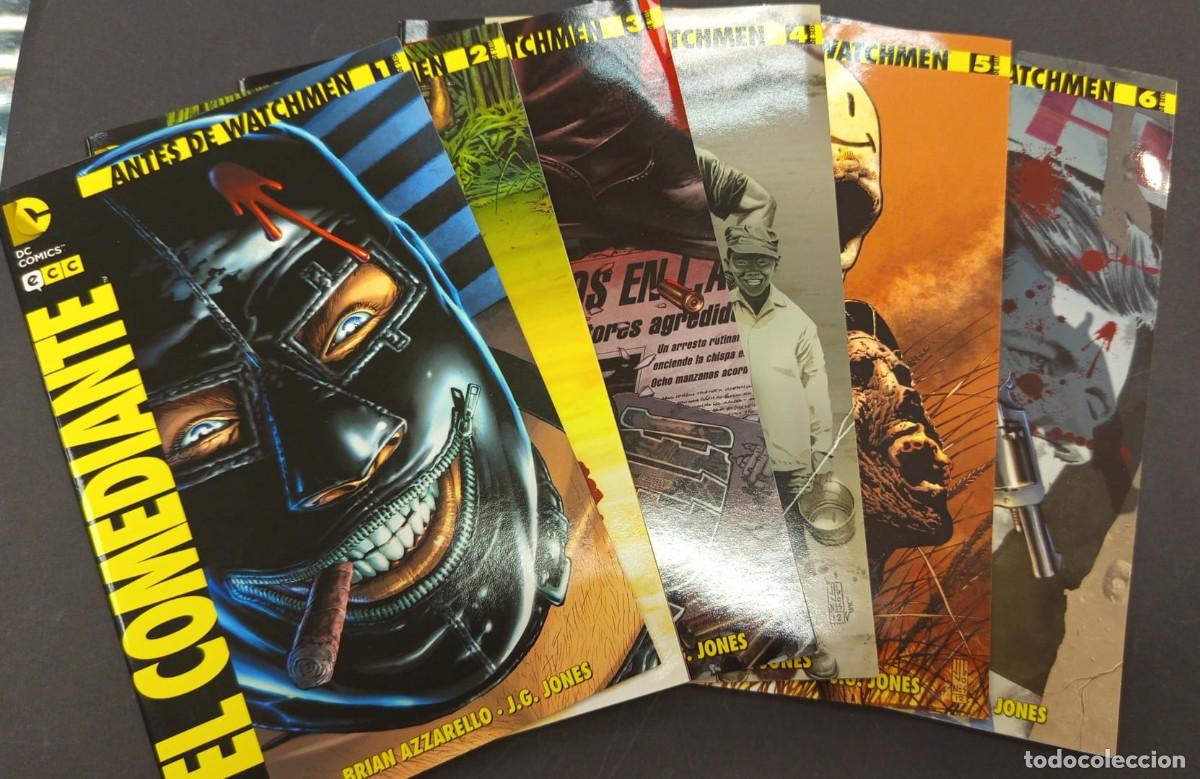 C&oacute;mics: ANTES DE WATCHMEN ECC EL COMEDIANTE 1-2-3-4-5-6