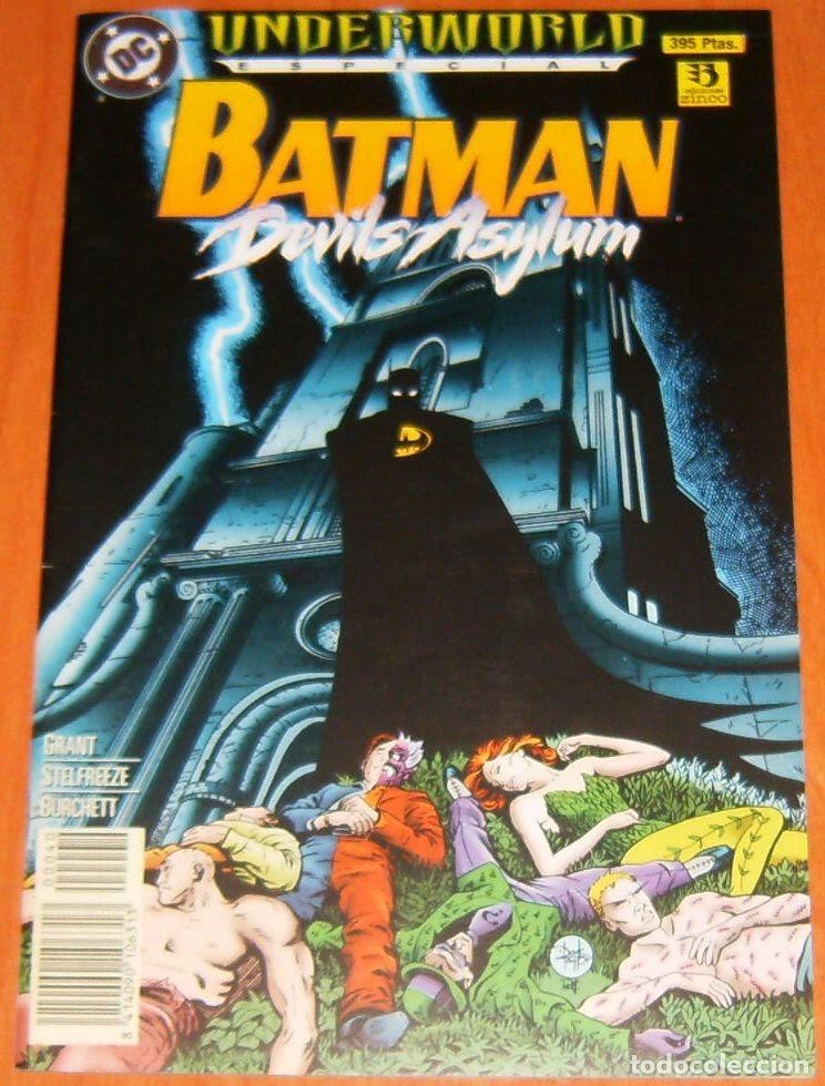Fumetti: BATMAN: DEVILS ASYLUM (UNDERWORLD Presenta) Zinco ESPECIAL