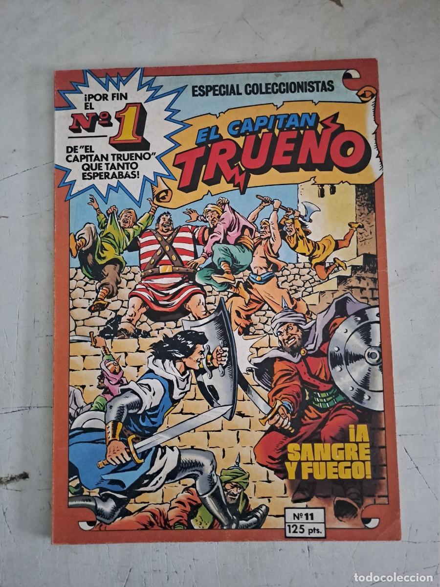 Comics : El capit&aacute;n trueno, a sangre y fuego, Bruguera en buen estado Bolsa DA