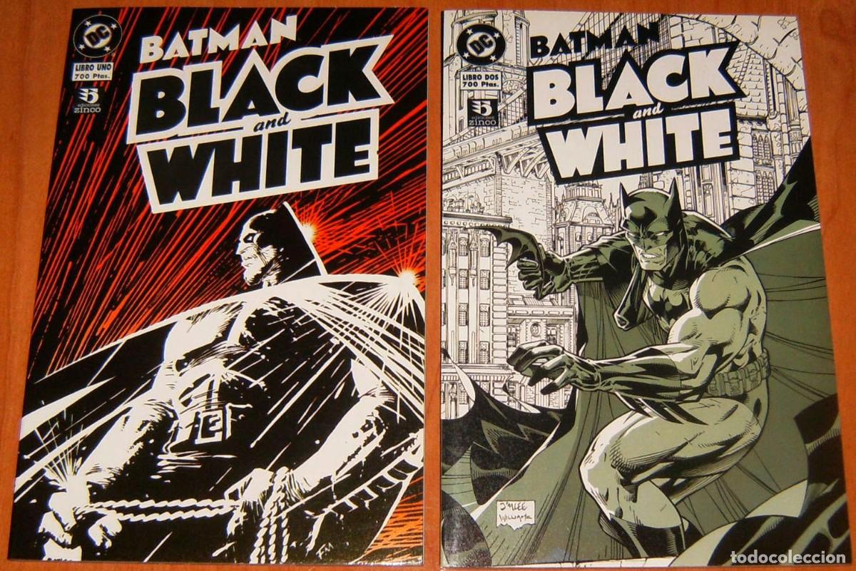 Comics: BATMAN BLACK and WHITE Zinco 01 a 02 TOMOS. COMPLETA