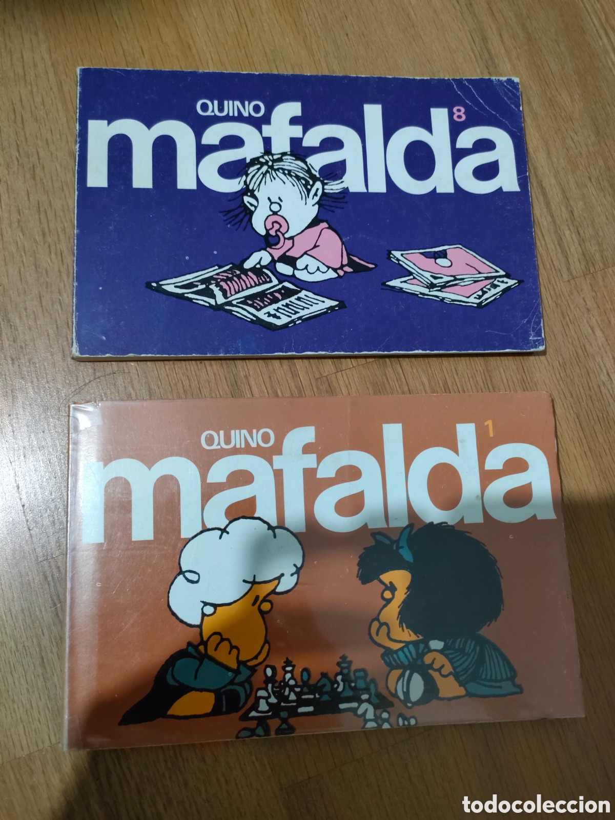 C&oacute;mics: Dos comic Mafalda 1 y 8