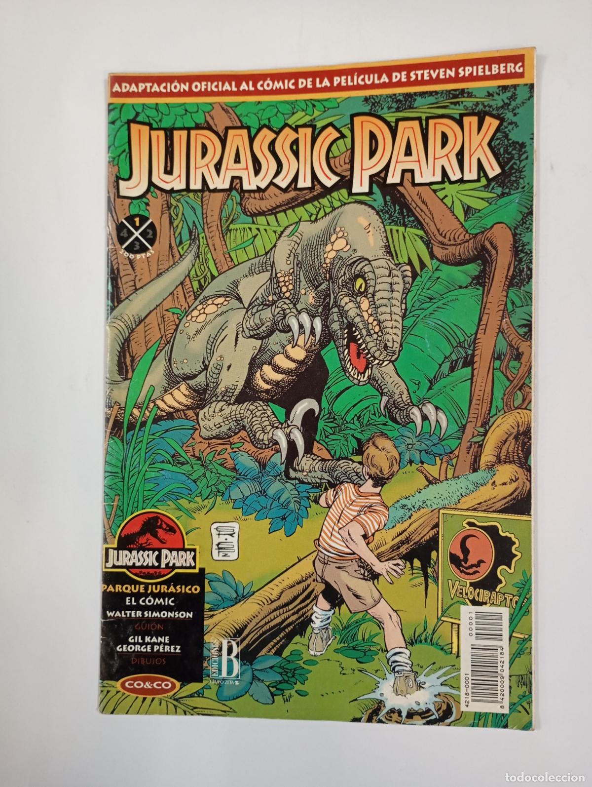 C&oacute;mics: JURASSIC PARK N&ordm; 1. TDKR93 - Foto 1
