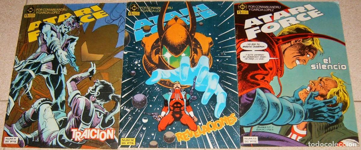 C&oacute;mics: ATARI FORCE Zinco. 11, 12 y 13 - OMEGA MEN Zinco. 03 y 04 n&uacute;meros sueltos