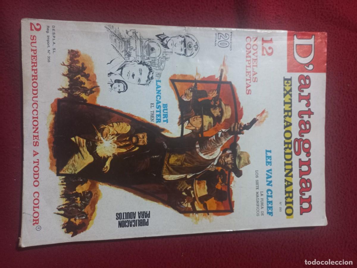 C&oacute;mics: D&acute;ARTAGNAN 293 - EXTRAORDINARIO 12 NOVELAS COMPLETAS - ED. DESPLA S.L. - COMIC ARGENTINO